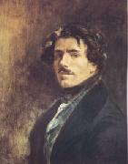 Eugene Delacroix, Portrait of the Artist (mk05)
